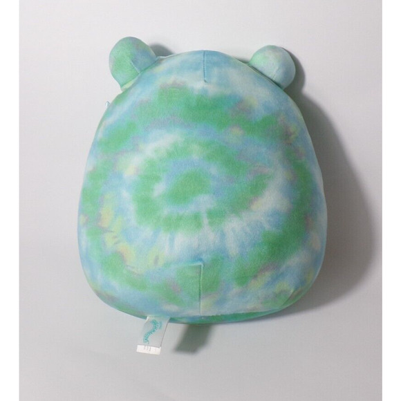 12" Squishmallows Ferdie the Tie-Dye Frog - Picture 2 of 5